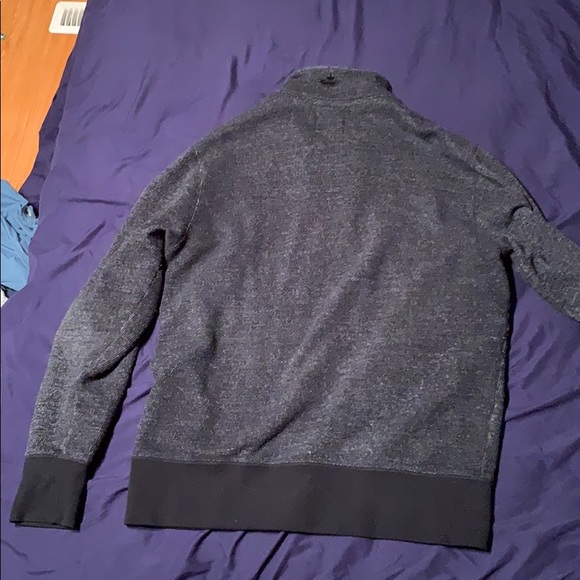 Roots black salt and pepper quarter zip - Picture 2 of 2